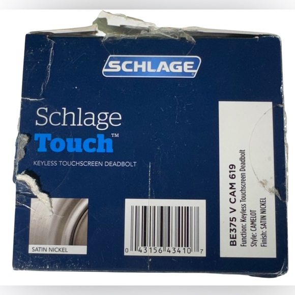 Schlage Keyless Touchscreen Deadbolt - Picture 7 of 9